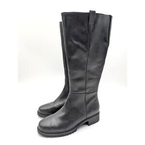Blondo Calise Waterproof Platform Knee High Boots Women's Black Size US8M EU38.5